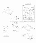 Fuel Supply Diagram and Parts List for 295447-0142-E1  Briggs and Stratton Engine